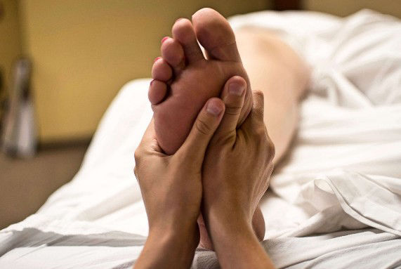 Fussreflexzonen-Massage